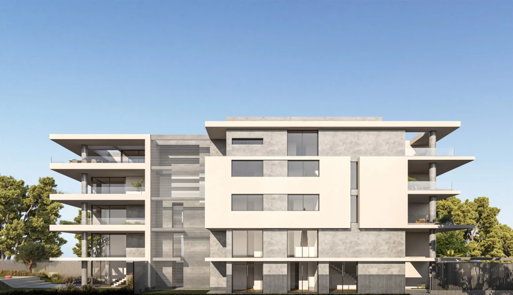 Under construction apartment, Voula